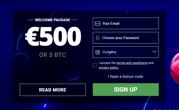 registration in bitstarz